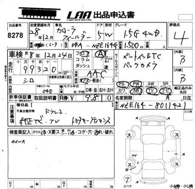 Toyota Corolla Fielder