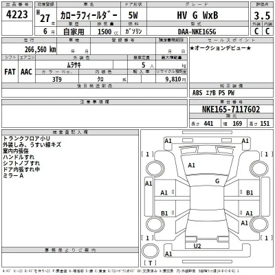 Toyota Corolla Fielder