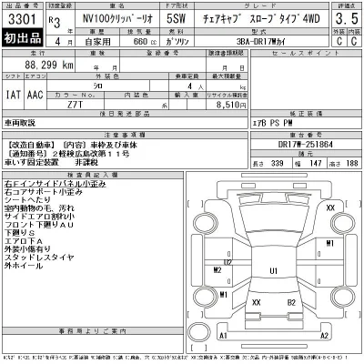 Nissan NV100 Clipper Rio