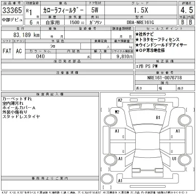 Toyota Corolla Fielder