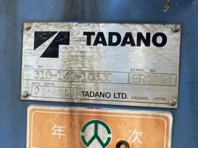 TADANO CRANE