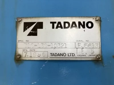 TADANO CRANE