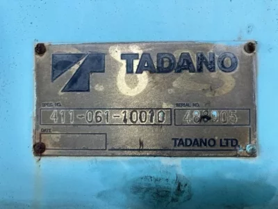 TADANO CRANE