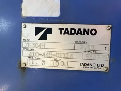 TADANO CRANE