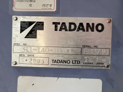 TADANO CRANE
