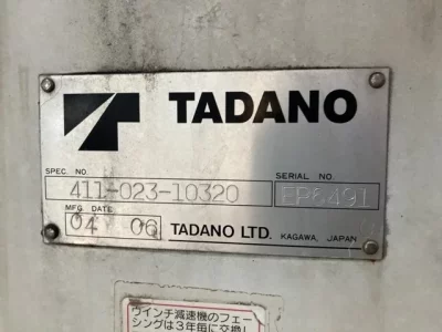 TADANO CRANE