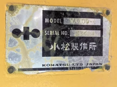 KOMATSU WA100-1