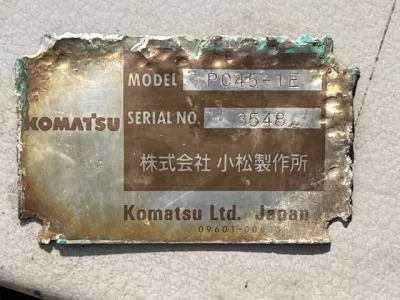 KOMATSU PC45-1E