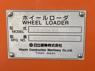 HITACHI ZW40-5B
