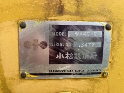 KOMATSU WA40-2