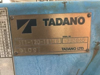 TADANO CRANE