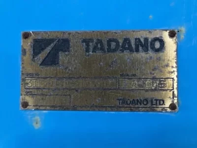 TADANO CRANE