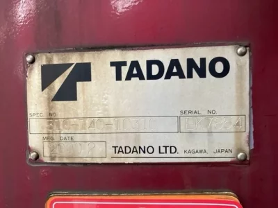TADANO CRANE