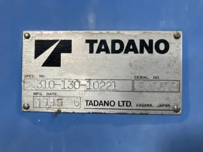 TADANO CRANE