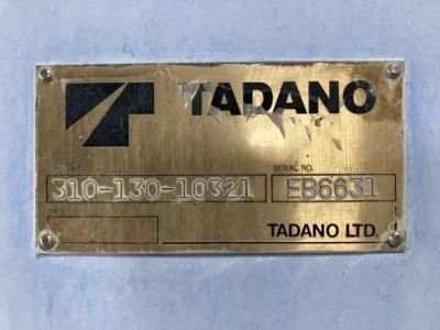 TADANO CRANE