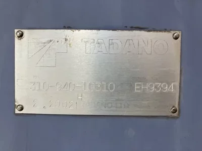TADANO CRANE