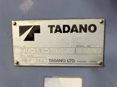 TADANO CRANE