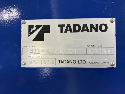 TADANO CRANE