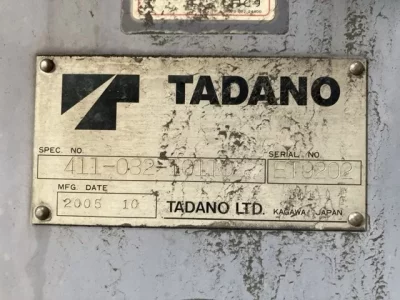 TADANO CRANE
