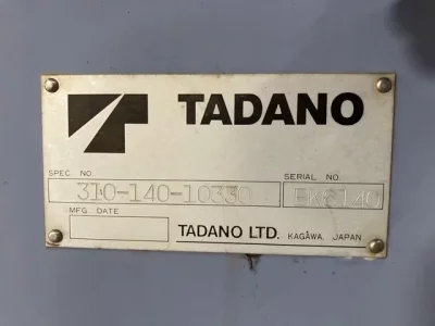 TADANO CRANE