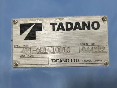 TADANO CRANE