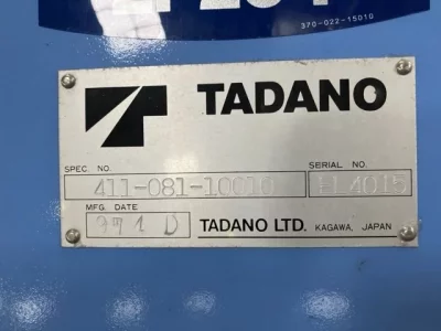 TADANO CRANE