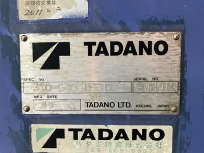 TADANO CRANE