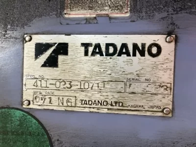 TADANO CRANE