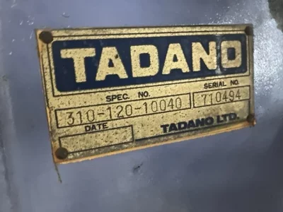 TADANO CRANE