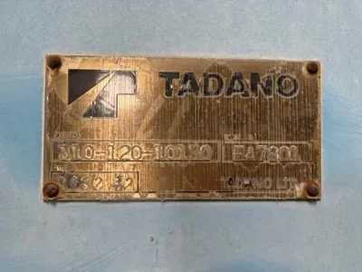 TADANO CRANE