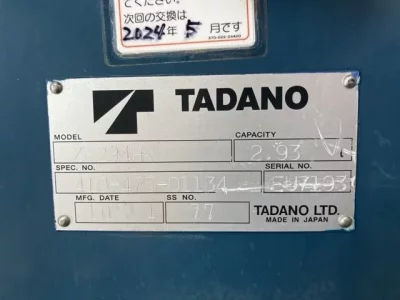 TADANO CRANE