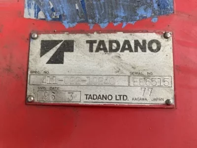 TADANO CRANE