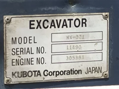 KUBOTA KX-021