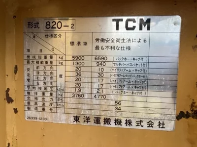 TCM WHEELLOADER