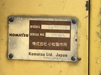 KOMATSU D21P-7E