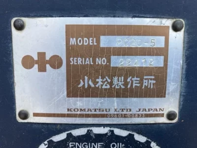 KOMATSU PC20-5
