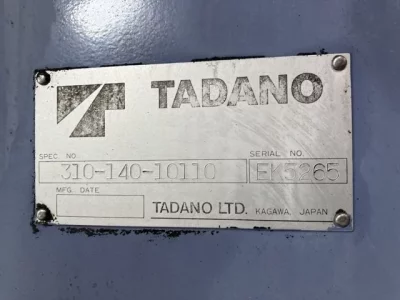 TADANO CRANE