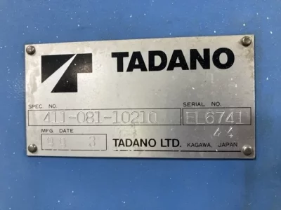 TADANO CRANE