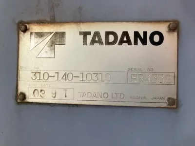 TADANO CRANE