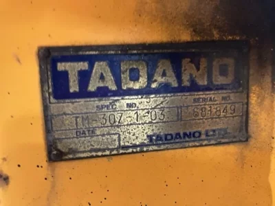 TADANO CRANE