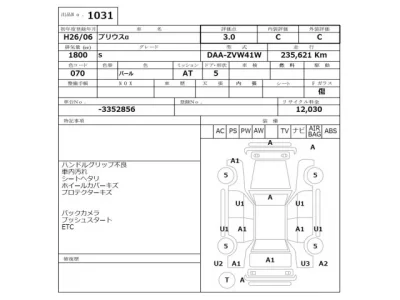 Toyota PRIUS ALPHA