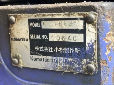KOMATSU PC10UU-3