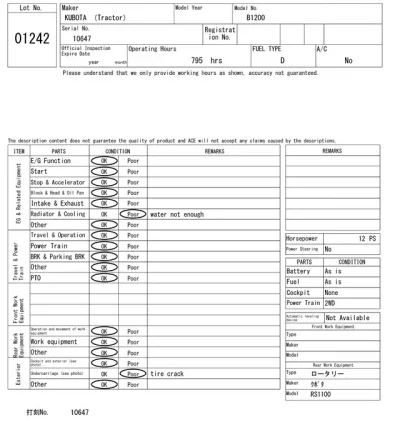 KUBOTA OTHER