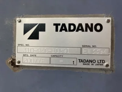 TADANO CRANE
