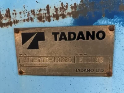 TADANO CRANE
