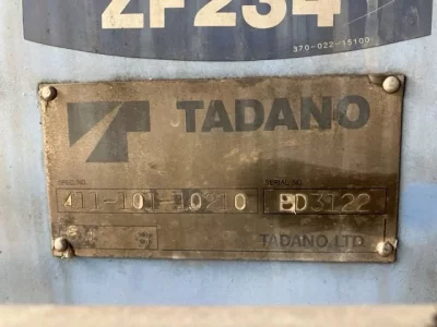 TADANO CRANE