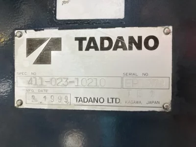 TADANO CRANE