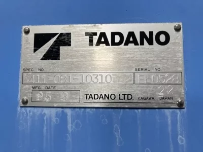 TADANO CRANE