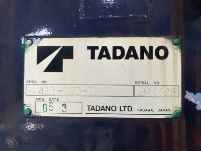 TADANO CRANE