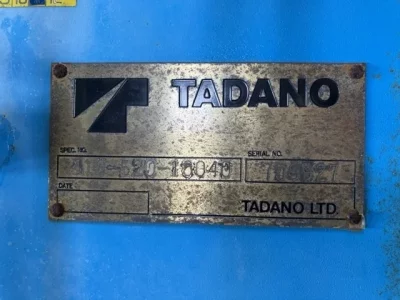 TADANO CRANE